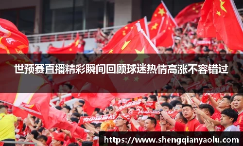 世预赛直播精彩瞬间回顾球迷热情高涨不容错过